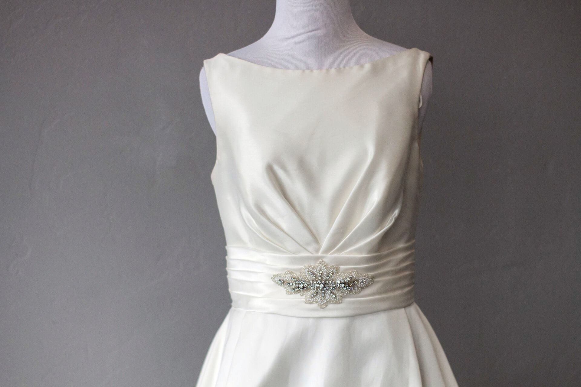 Wedding dress at Tangled in Tulle Bridal Outlet in Idaho Falls, Idaho